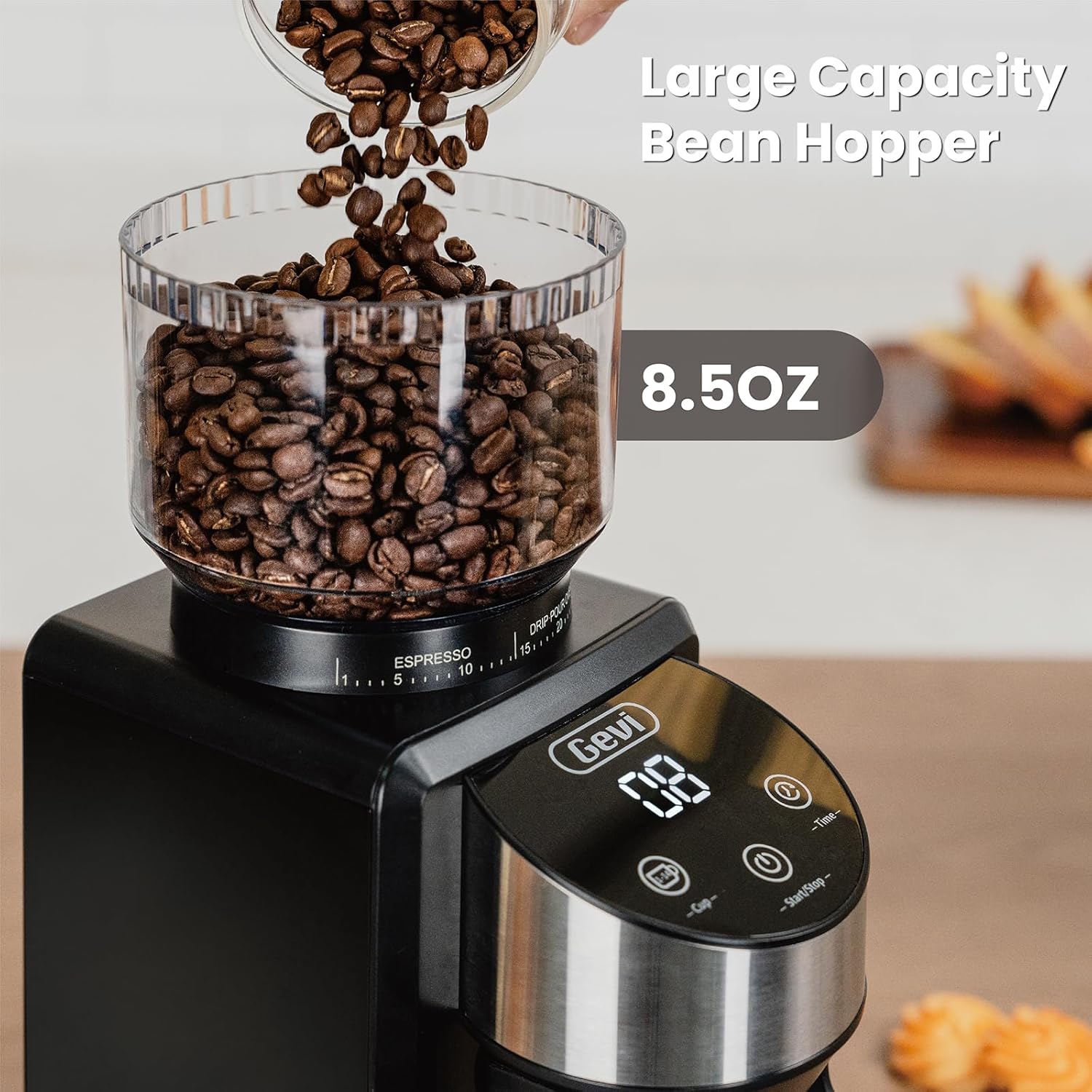 Gevi Electric Burr Coffee Grinder
