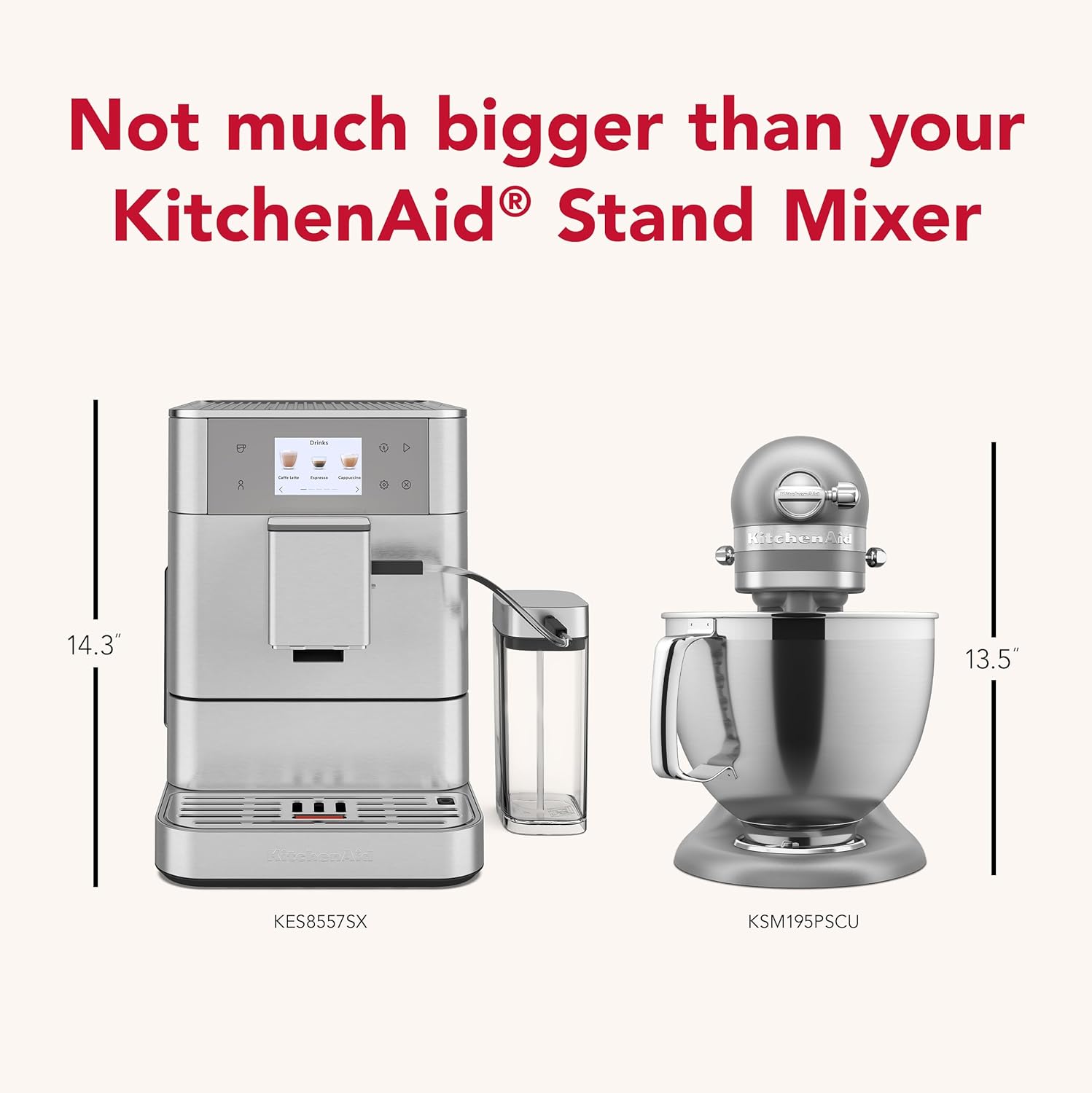 KitchenAid Fully Automatic Espresso Machine KF7