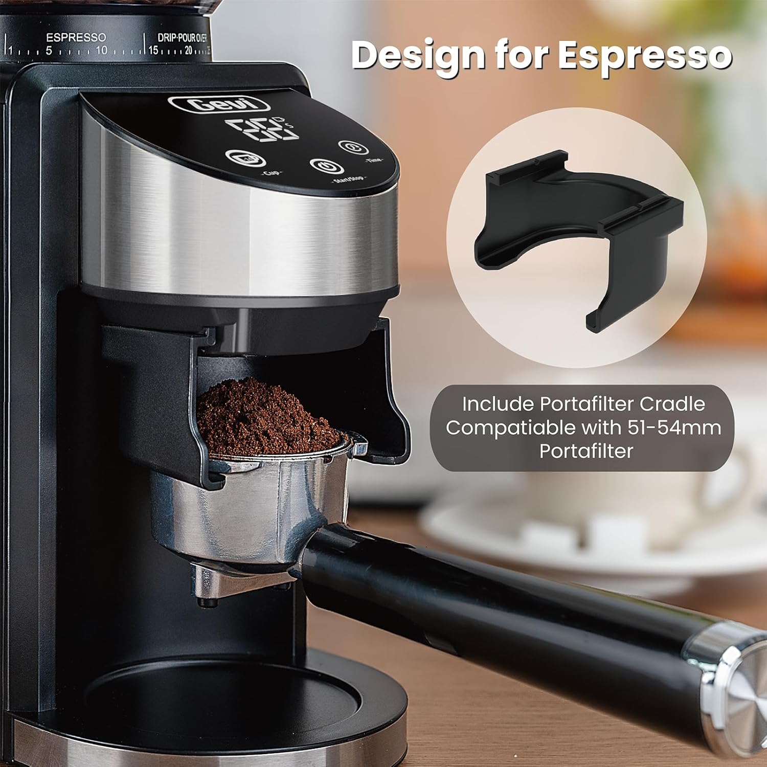 Gevi Electric Burr Coffee Grinder