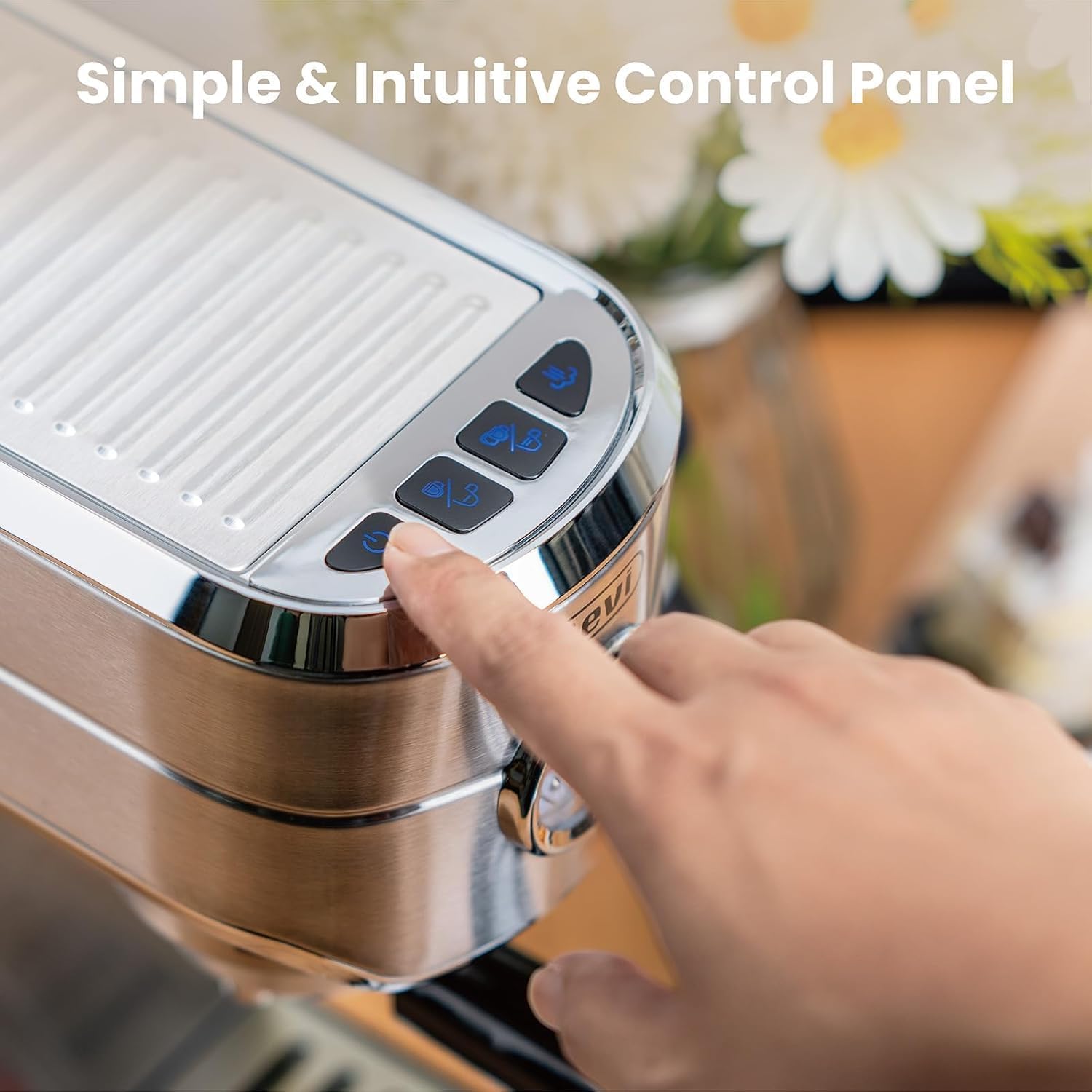 Gevi Expresso Machine 20 Bar with Auto Milk Frother