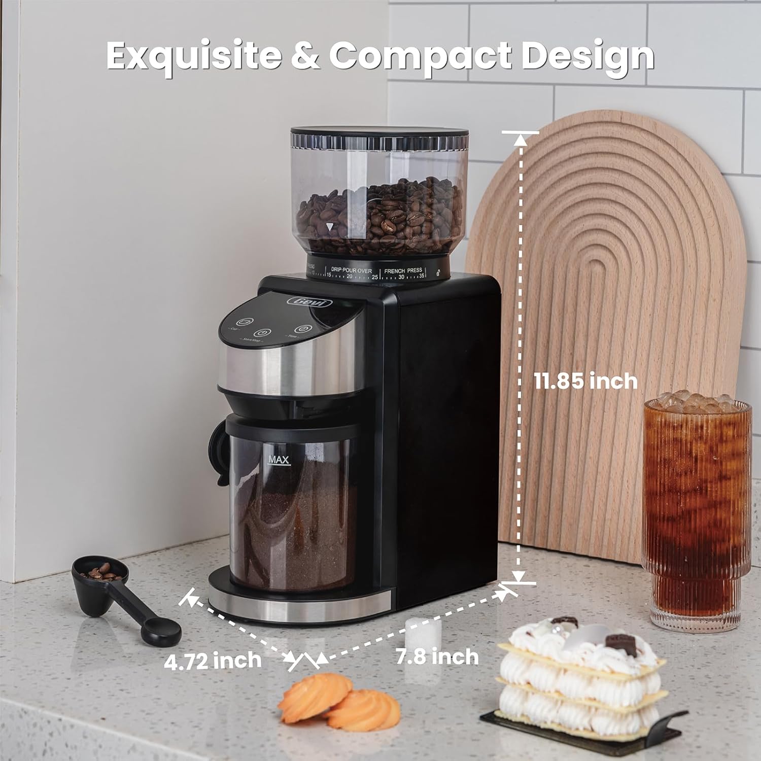 Gevi Electric Burr Coffee Grinder