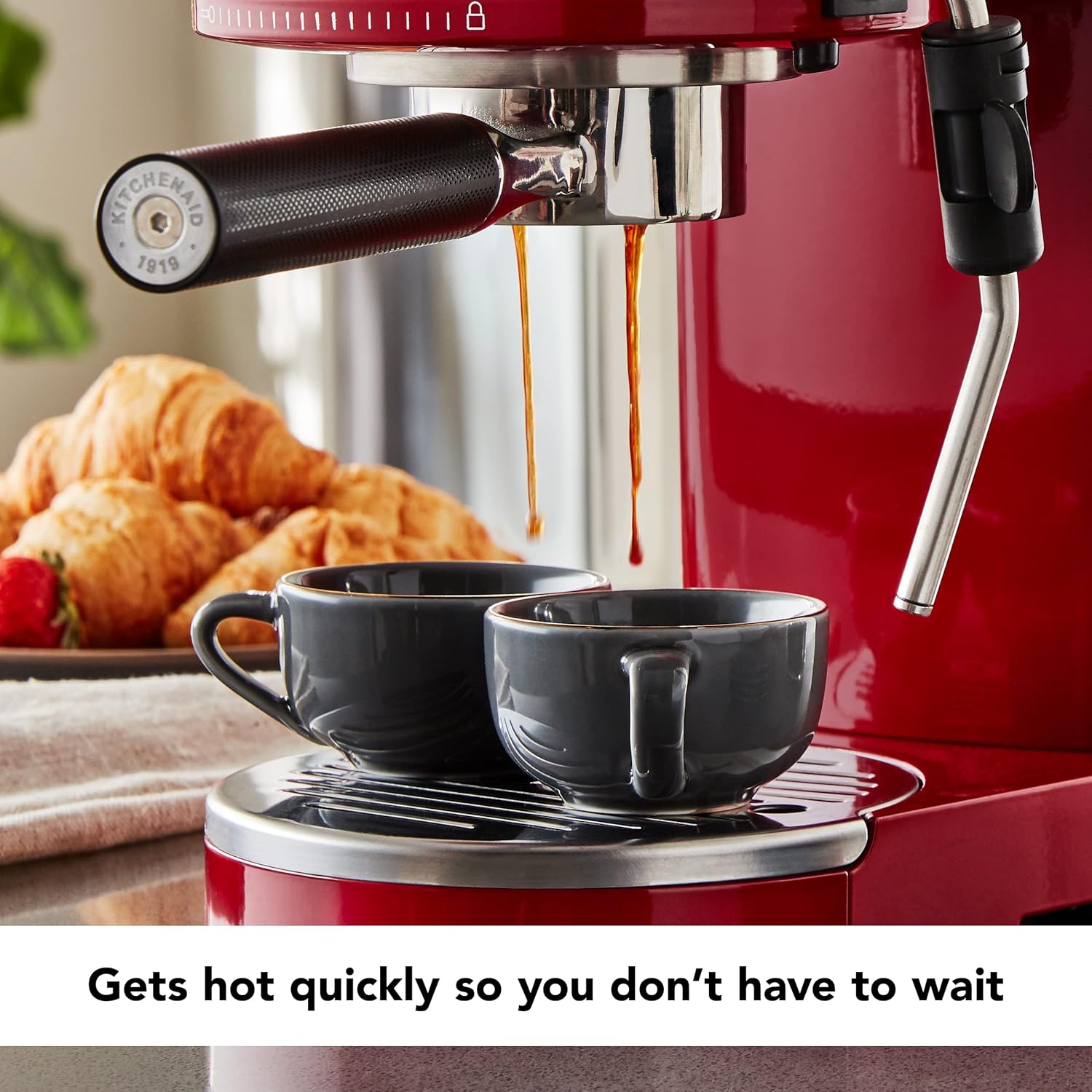 KitchenAid Metal Semi-Automatic Espresso Machine