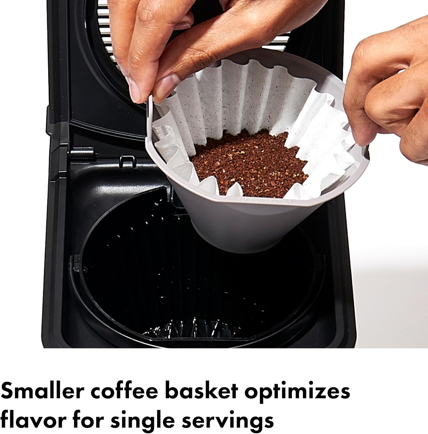 OXO Brew 8-Cup Coffee Maker with Podless Single-Serve Function and Glass Carafe