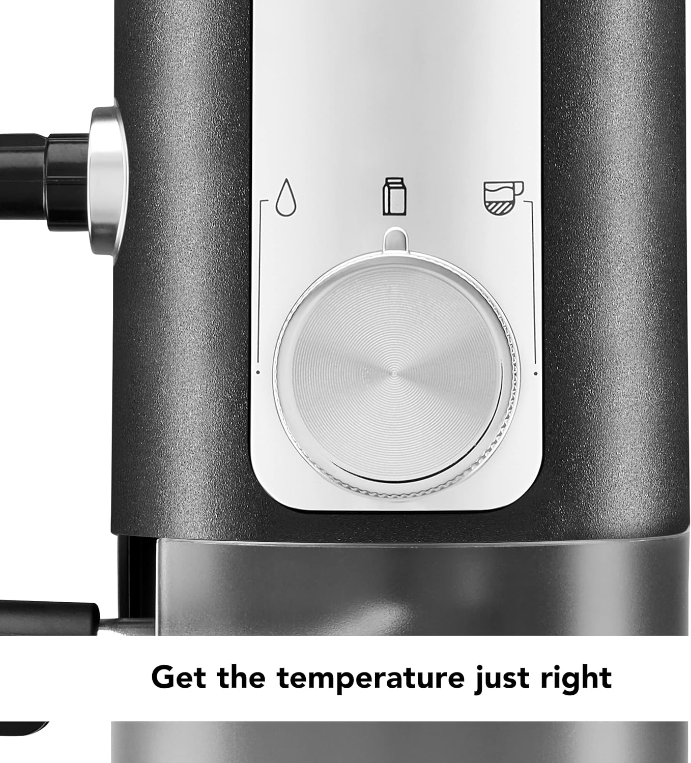 KitchenAid Semi-Automatic Espresso Machine with Automatic Milk Frother Attachment (Model KES6404)