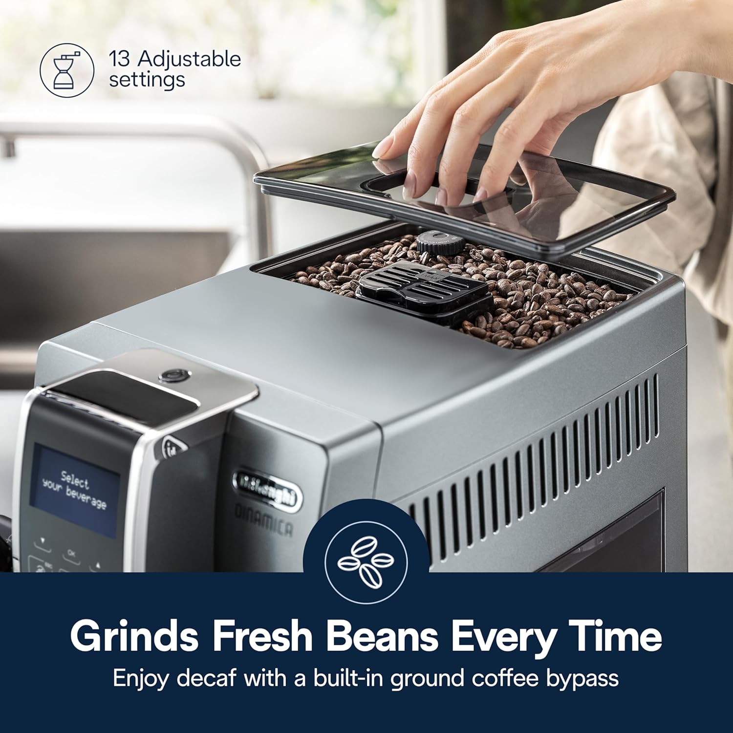 De’Longhi Dinamica LatteCrema Espresso Machine