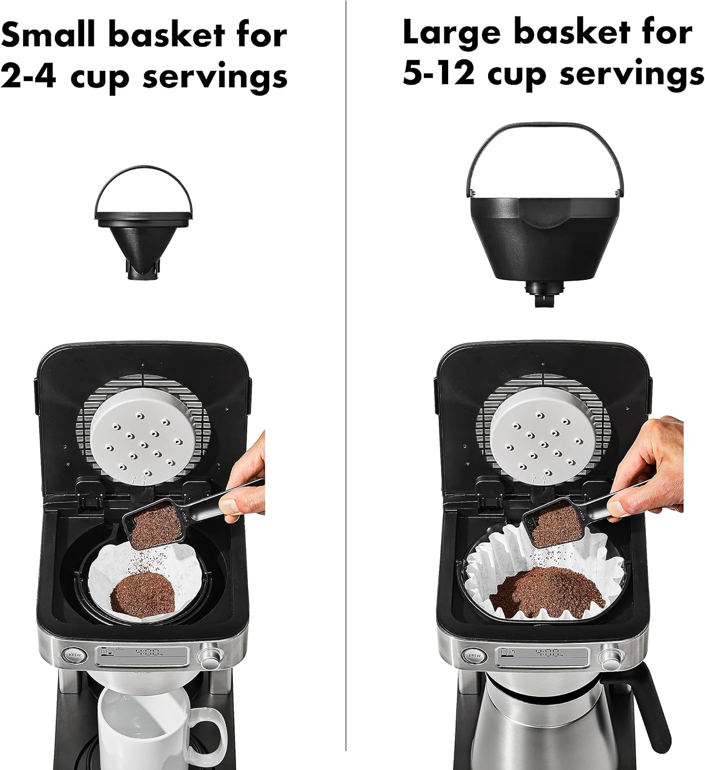 OXO Brew 12-Cup Coffee Maker with Podless Single-Serve Function