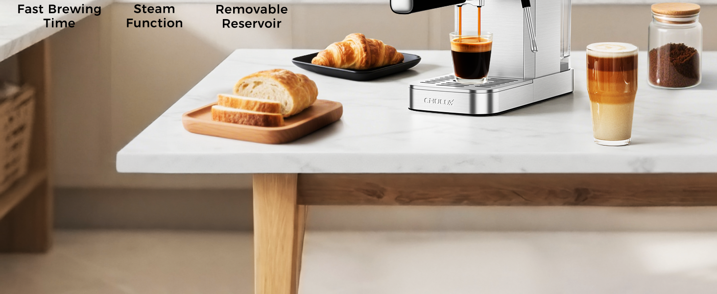 CHULUX Elite Espresso Machine 20 Bar