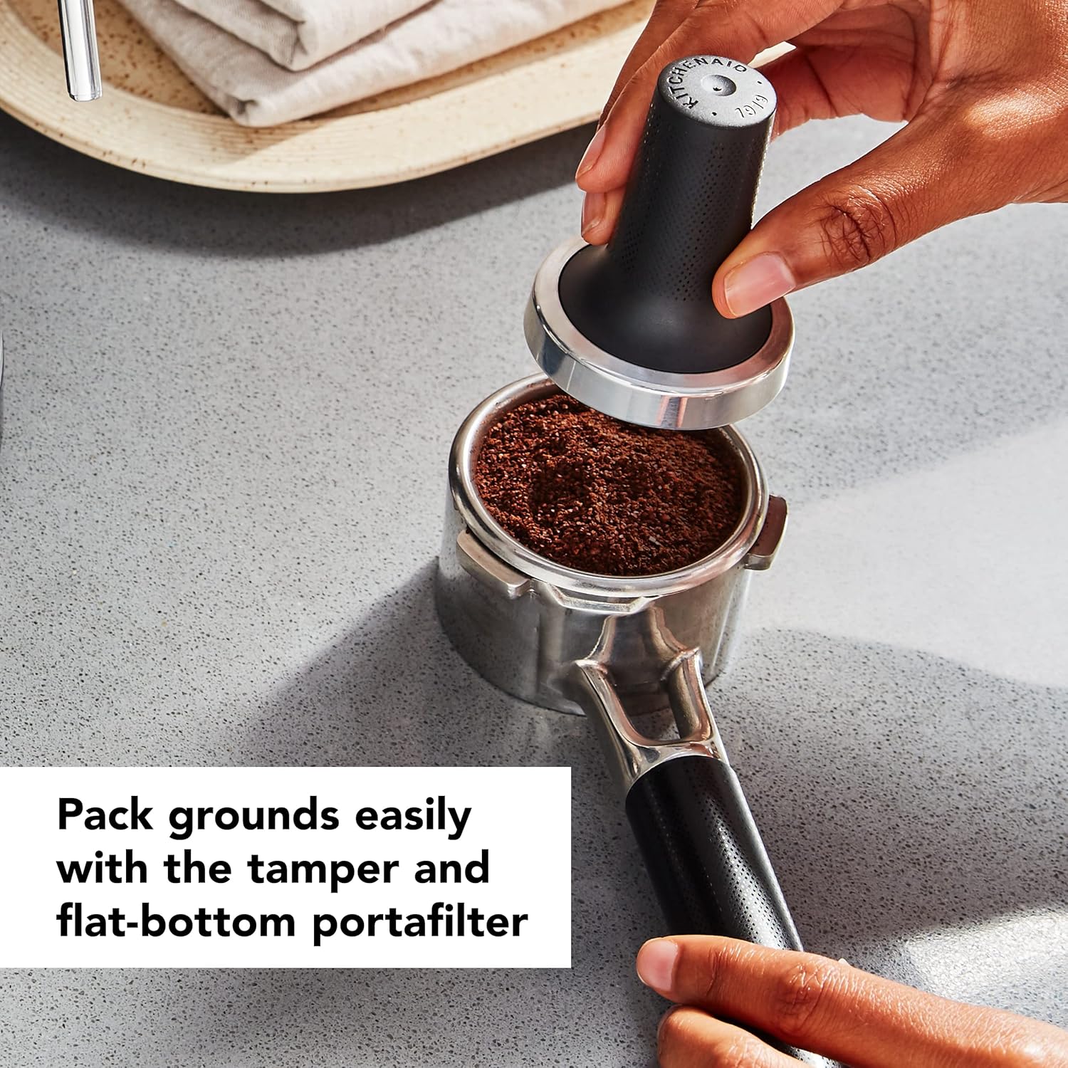 KitchenAid Metal Semi-Automatic Espresso Machine