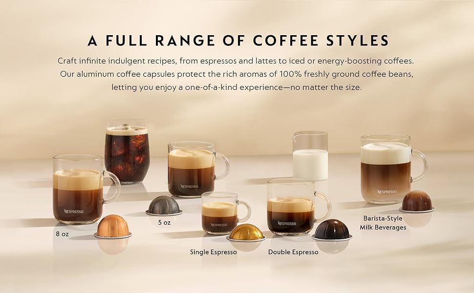 Nespresso Vertuo Plus Coffee and Espresso Maker by De'Longhi