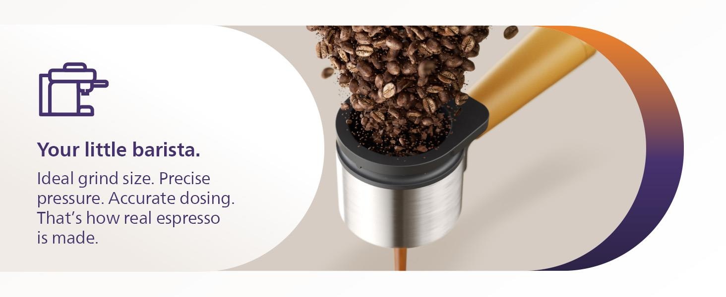 PHILIPS Baristina Automatic Portafilter Espresso Machine