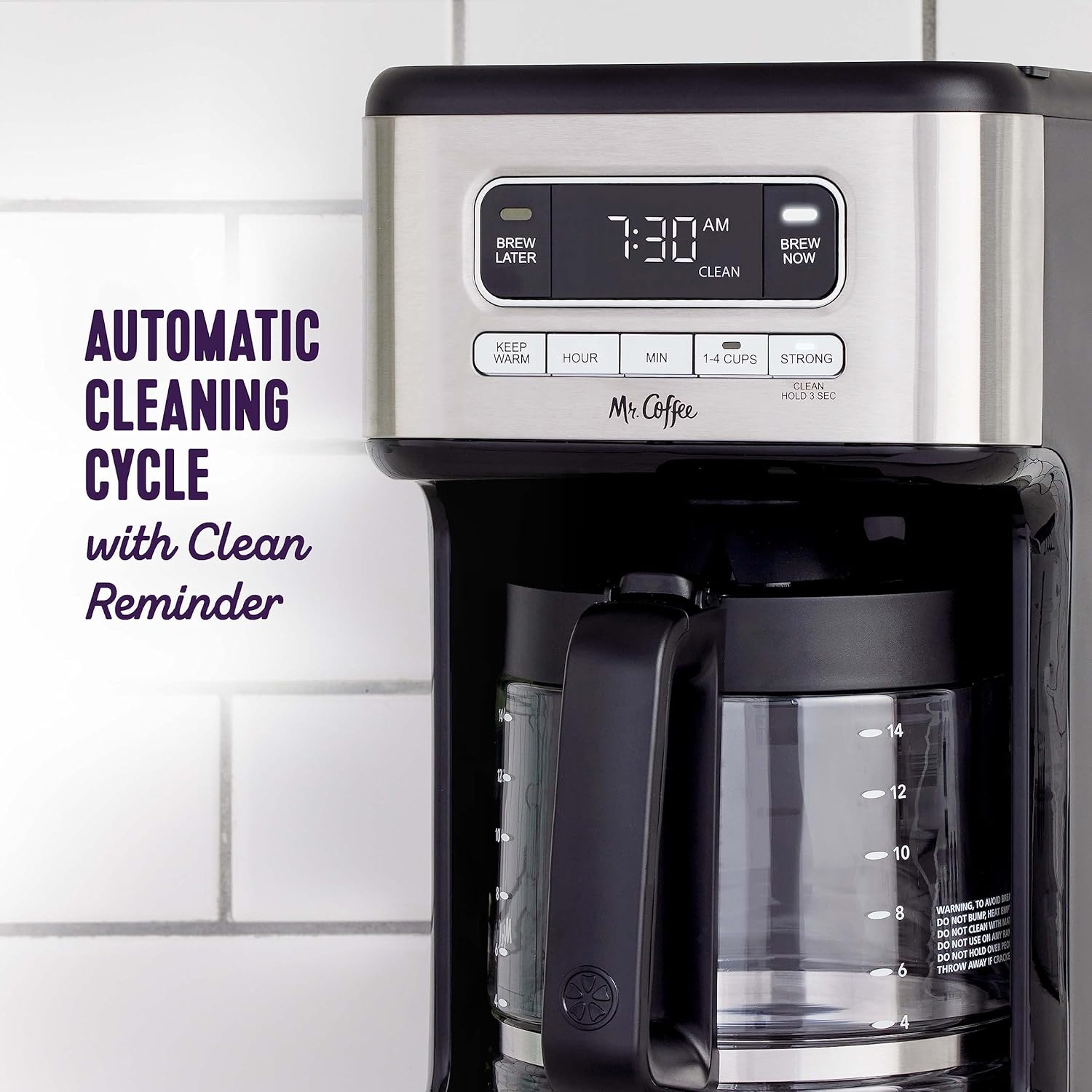 Mr. Coffee 14-Cup Programmable Coffee Maker
