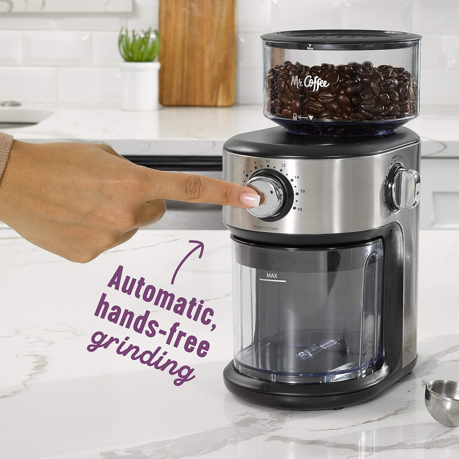 Mr. Coffee Automatic Burr Coffee Grinder